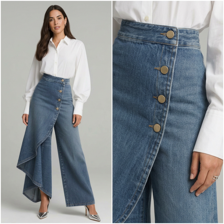 Pantalón Siena™ – Diseño Asimétrico