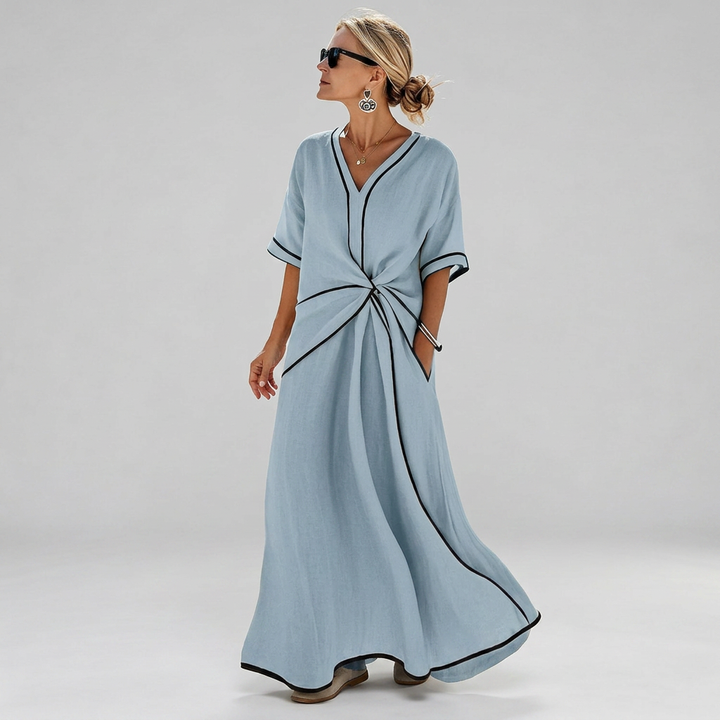 Leonora - Vestido que Define la Cintura