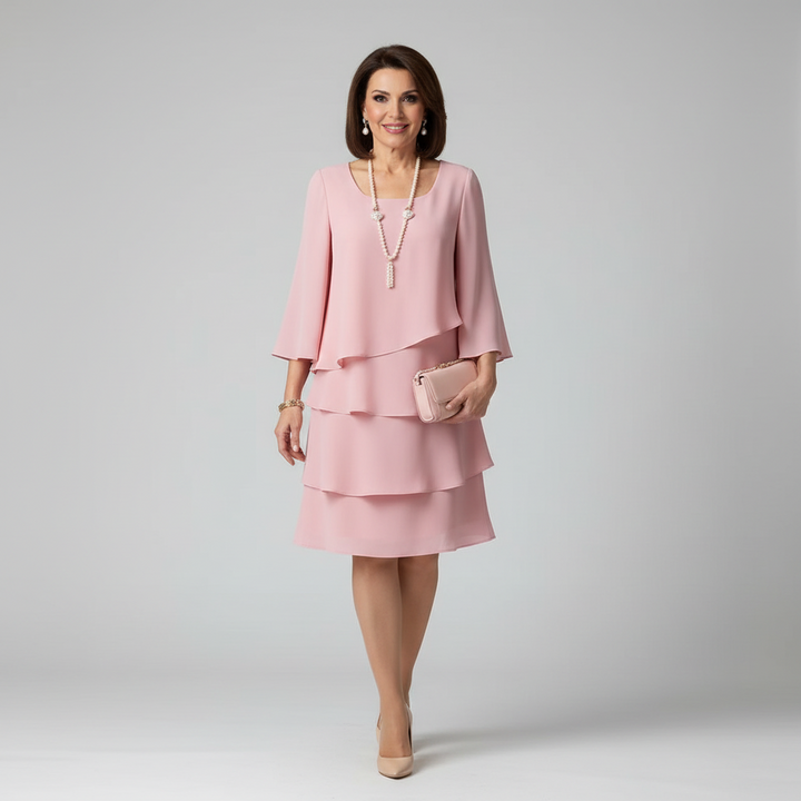 Vestido Carmen™ Capas Elegantes
