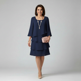 Vestido Carmen™ Capas Elegantes