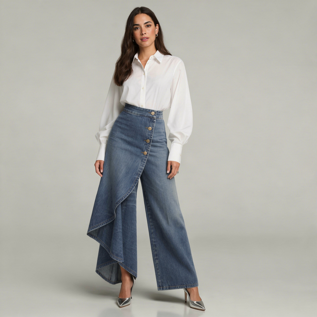 Pantalón Siena™ – Diseño Asimétrico