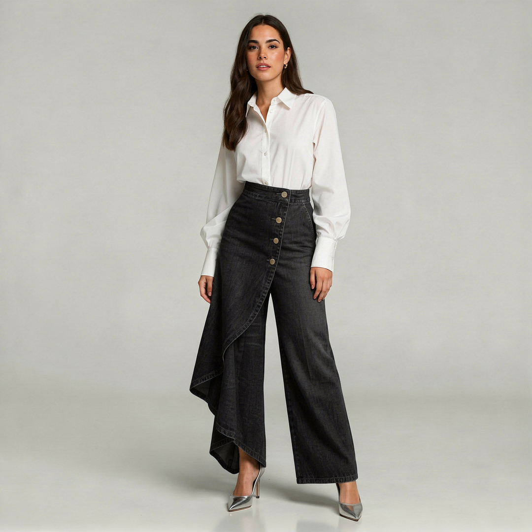 Pantalón Siena™ – Diseño Asimétrico