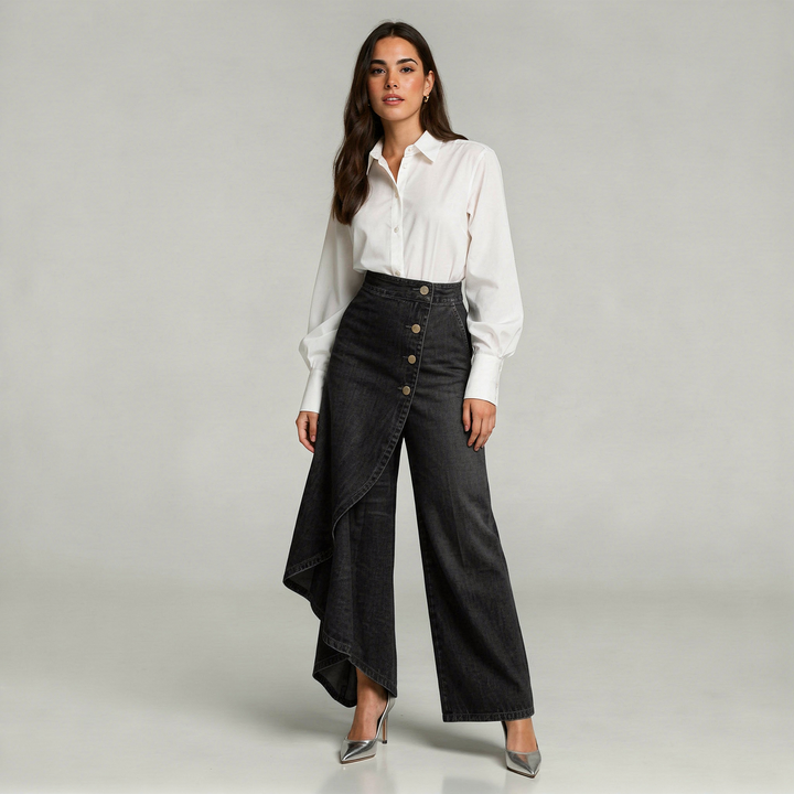 Pantalón Siena™ – Diseño Asimétrico