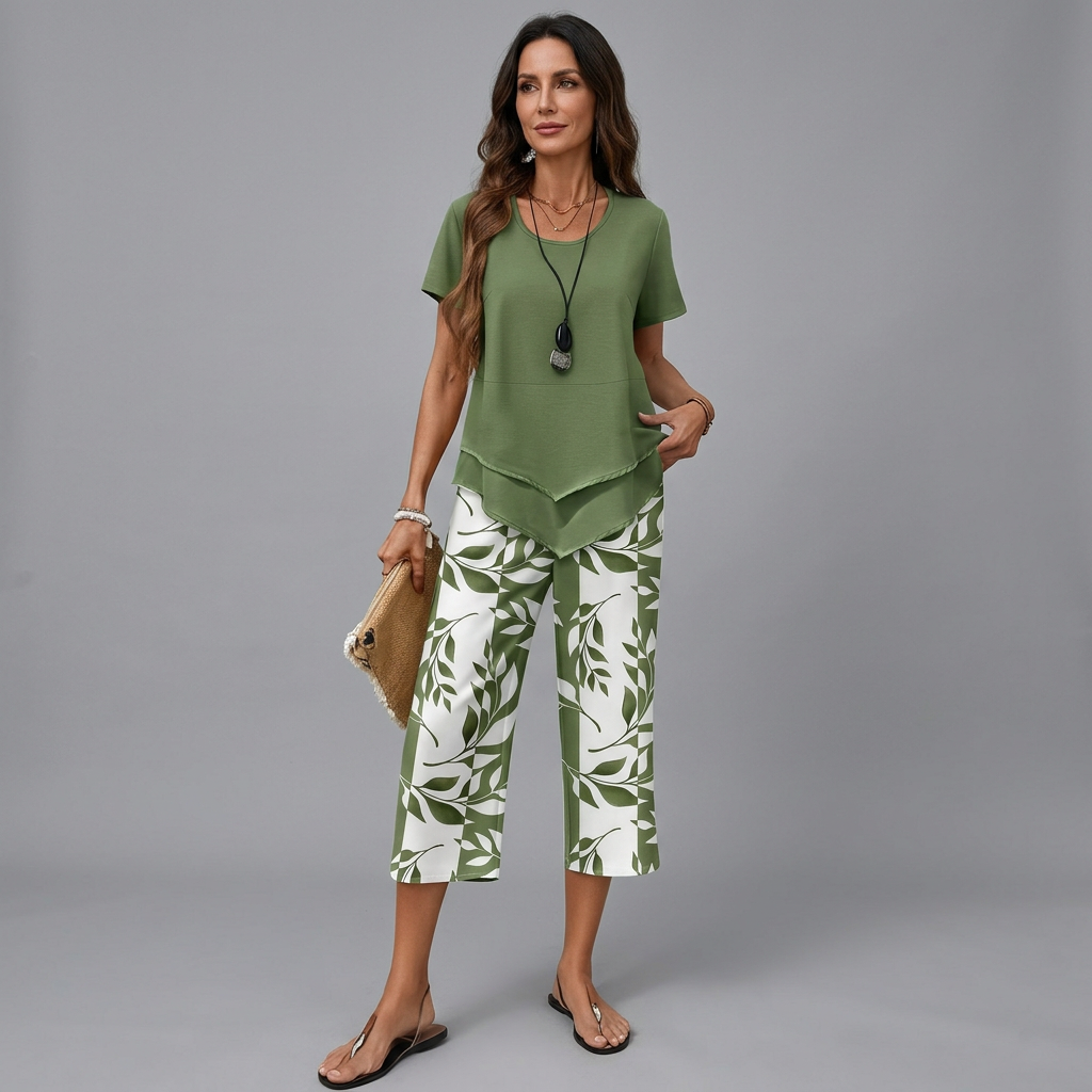 Nara™ Conjunto Natural Fluido