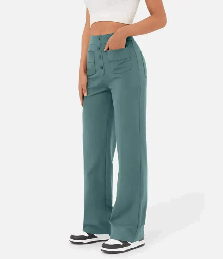 ARIA™ | High-Waisted Stretch Trousers
