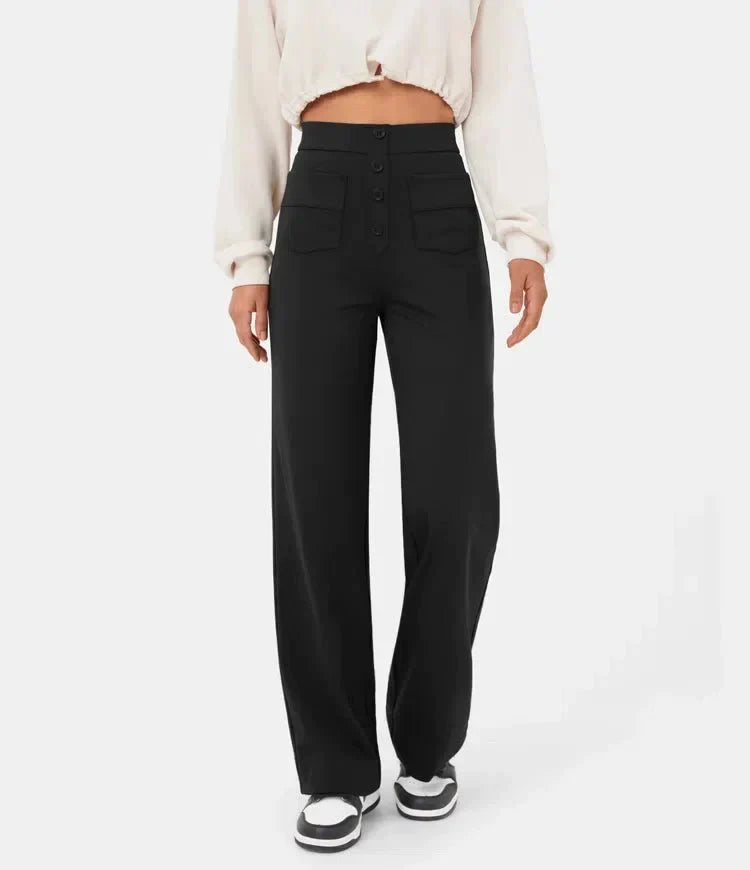 ARIA™ | High-Waisted Stretch Trousers