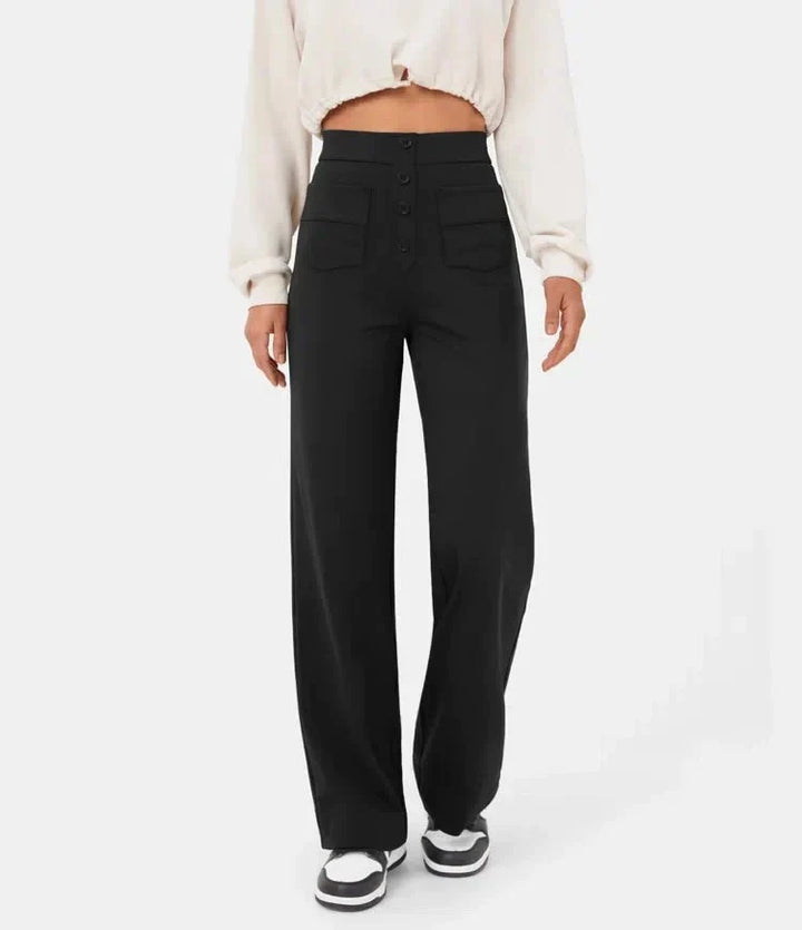 ARIA™ | High-Waisted Stretch Trousers