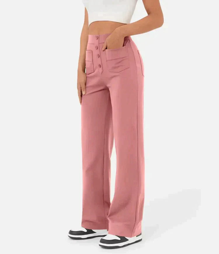 ARIA™ | High-Waisted Stretch Trousers