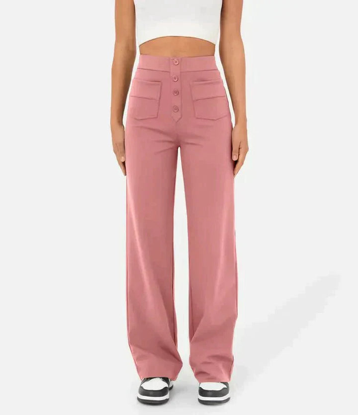 ARIA™ | High-Waisted Stretch Trousers