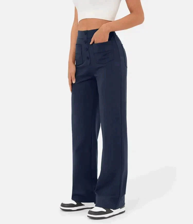 ARIA™ | High-Waisted Stretch Trousers