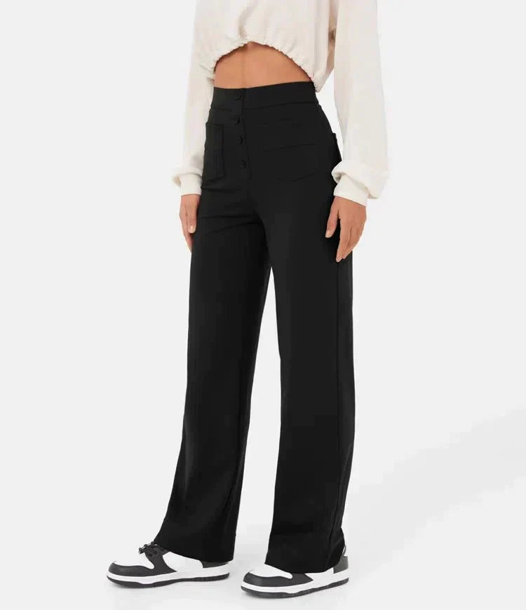 ARIA™ | High-Waisted Stretch Trousers