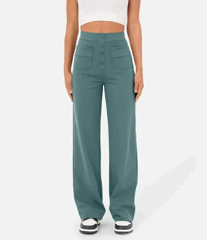 ARIA™ | High-Waisted Stretch Trousers