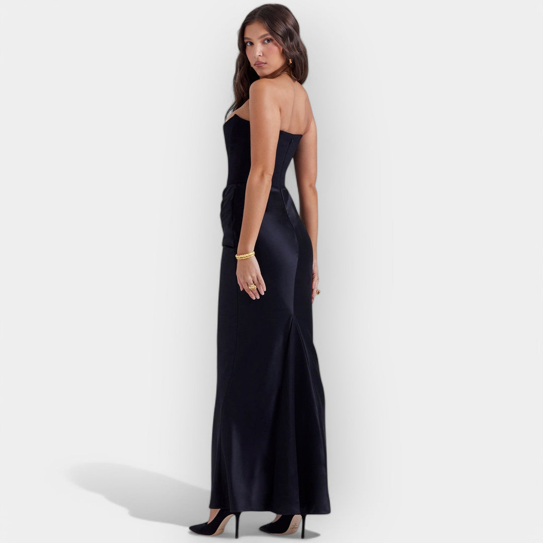Vestido Maxi Elegante Minimalista y Fluido