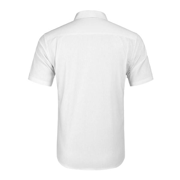 Camisa de manga corta bordada para hombre