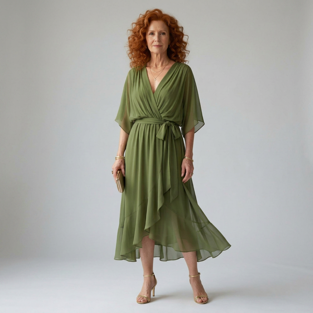 Valentina | Vestido Midi con Caída Ligera