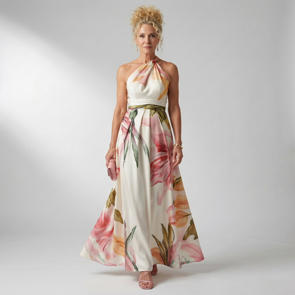 Matilde | Vestido Maxi Floral Ligero
