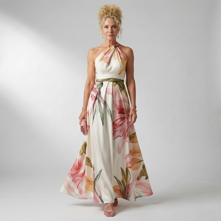 Matilde | Vestido Maxi Floral Ligero