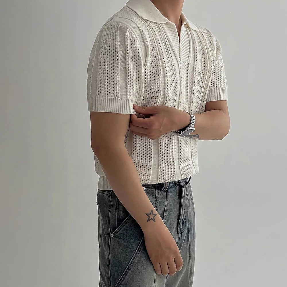 Baltasar — Polo con Textura de Herencia Clásica