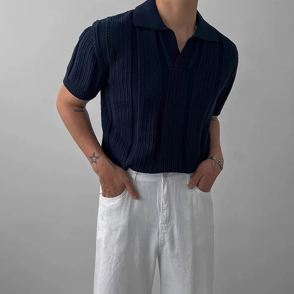 Baltasar — Polo con Textura de Herencia Clásica