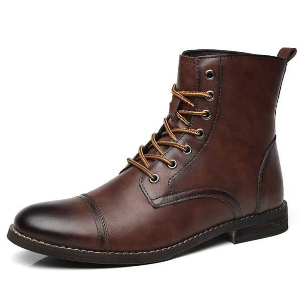 Men's Retro Martin Boots - Style 24814369