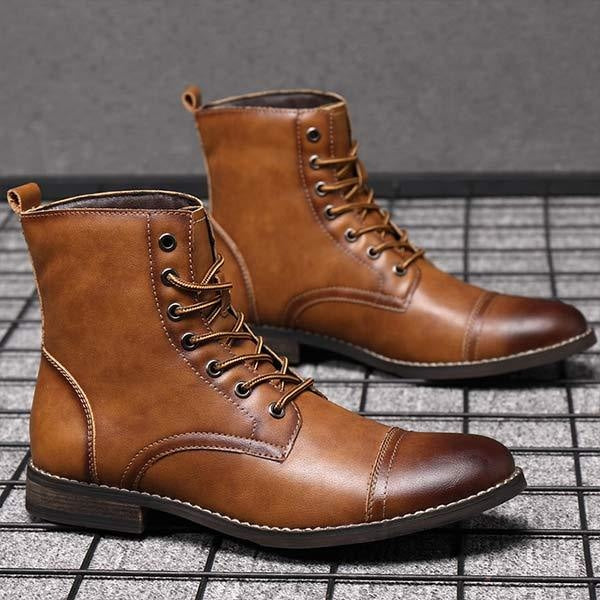 Men's Retro Martin Boots - Style 24814369
