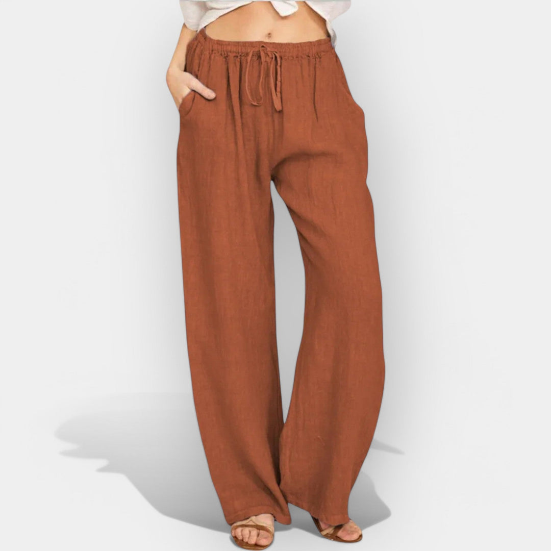 Pantalones con líneas aireadas