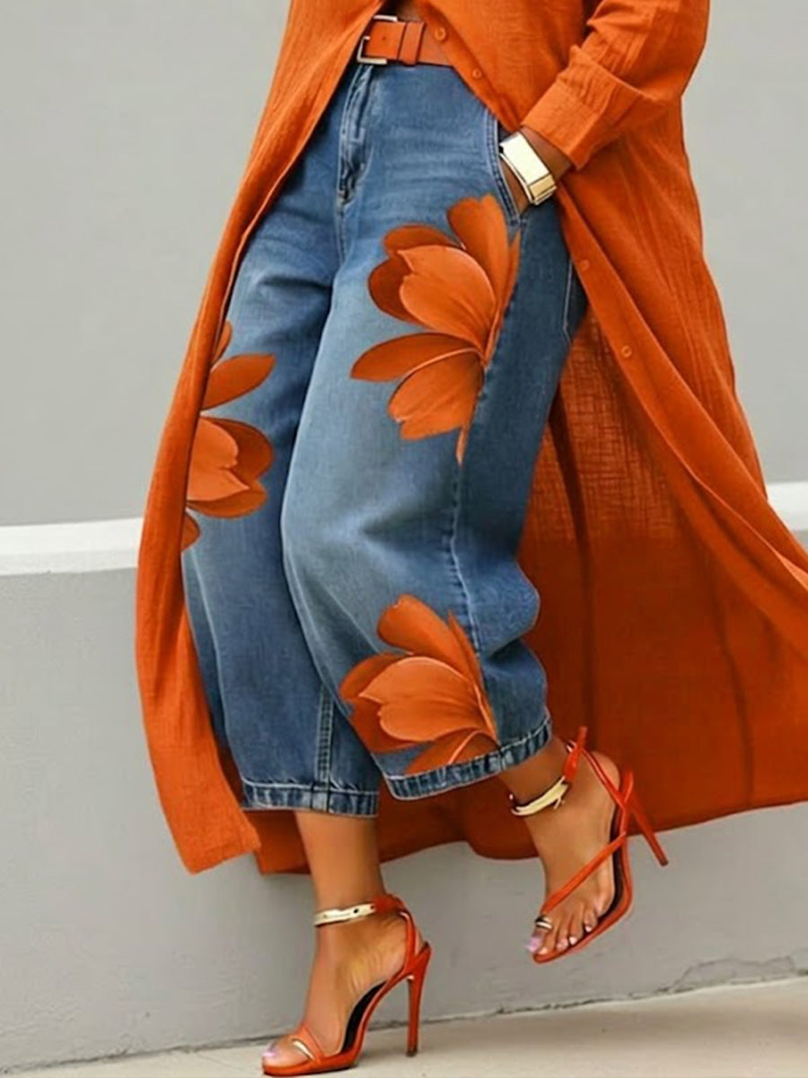 Valeria™ Jeans Efecto Figura