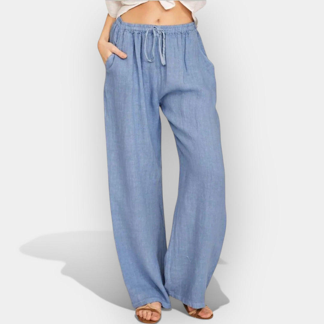 Pantalones con líneas aireadas