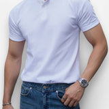 Camisa Henley Atemporal de Corte Preciso