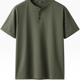 Camisa Henley Atemporal de Corte Preciso