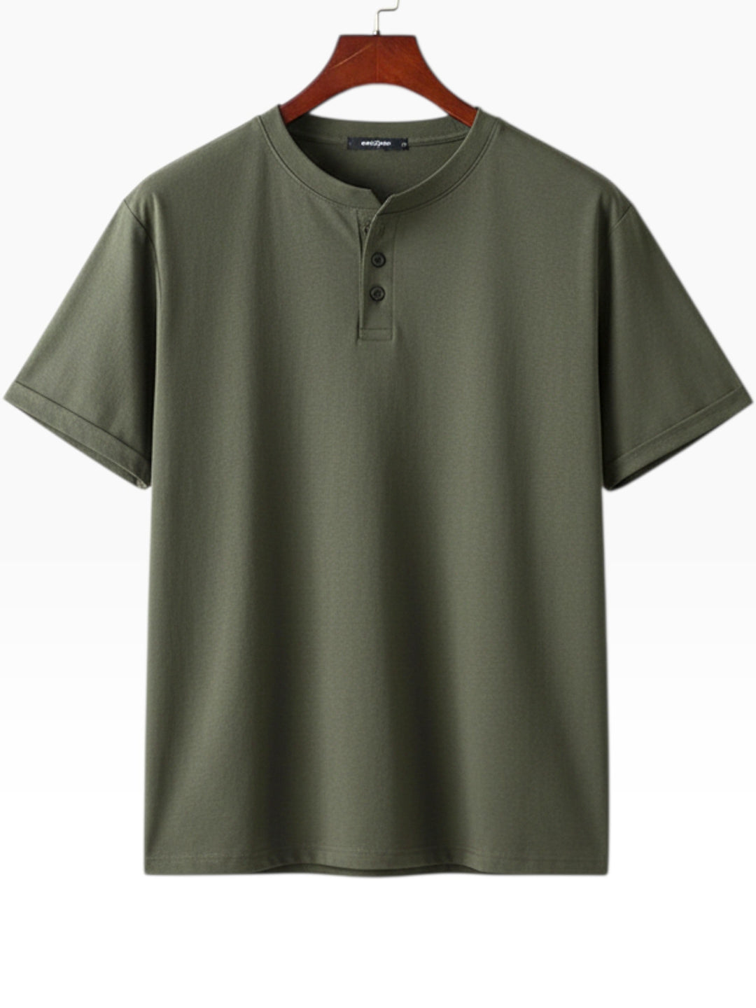 Mario| Camisa Henley Atemporal de Corte Preciso