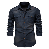CAMISA DE DENIM SLIM