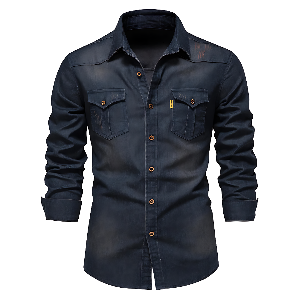 CAMISA DE DENIM SLIM
