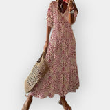 Vestido Maxi Boho Fluido