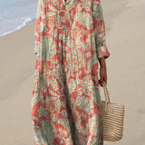 Quirine™ | Vestido Estampado Brisa de Verano