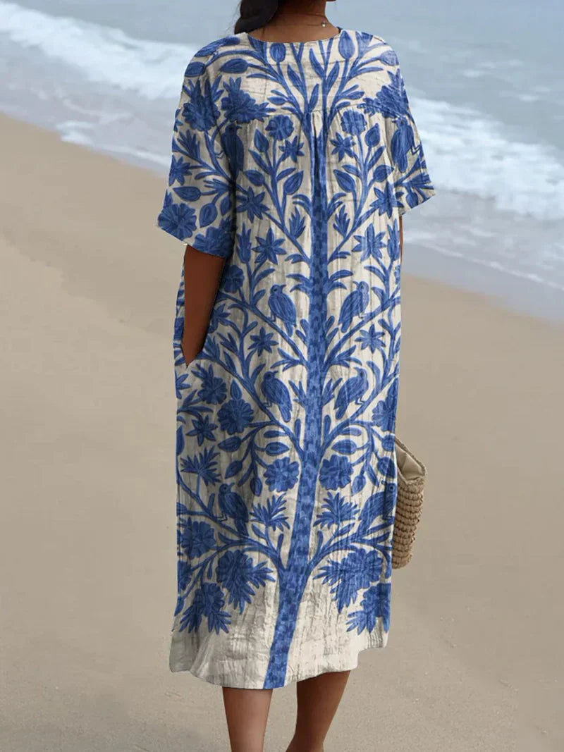 Fenna™ | Vestido Estampado Brisa de Verano