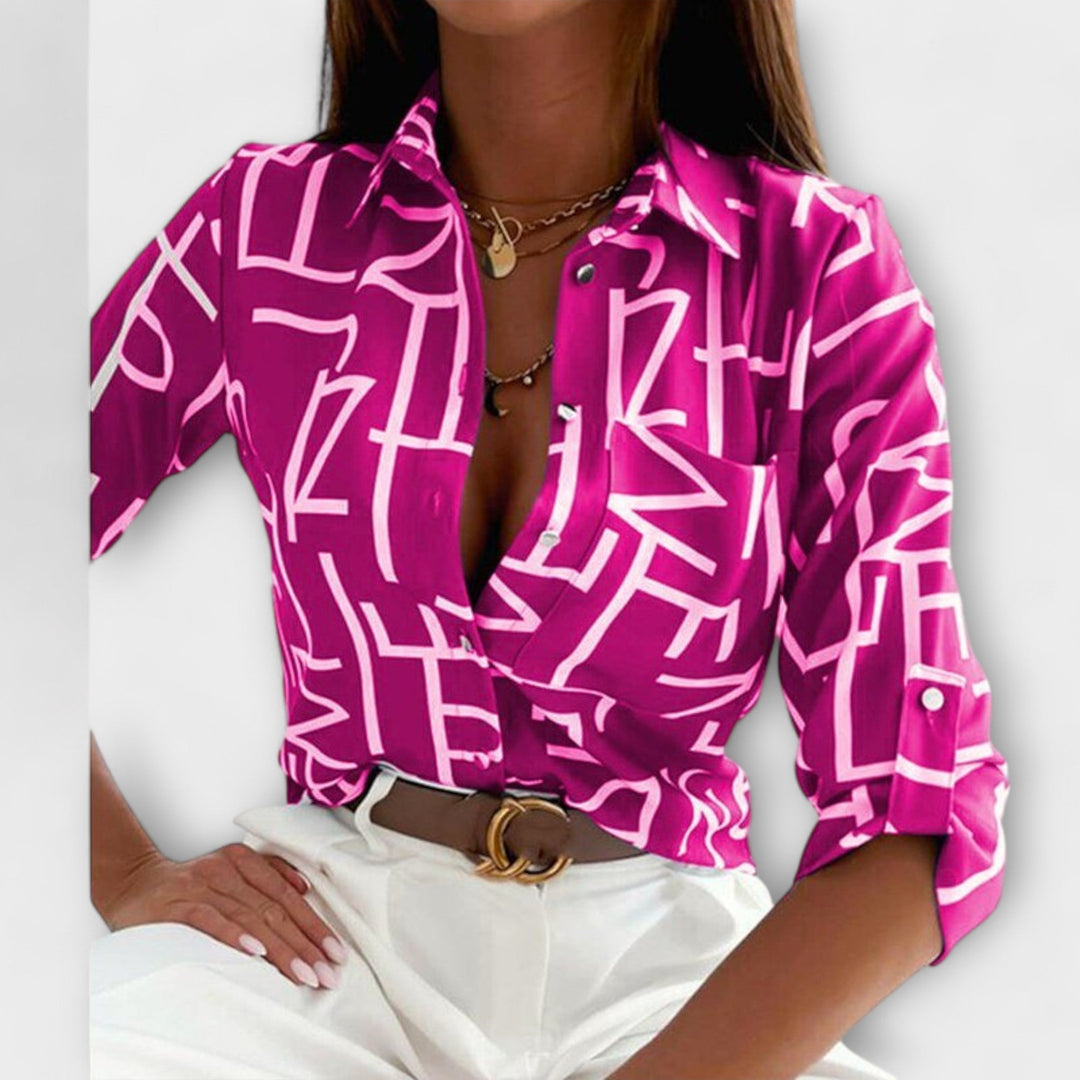 Maria - Camisa con cuello clásico