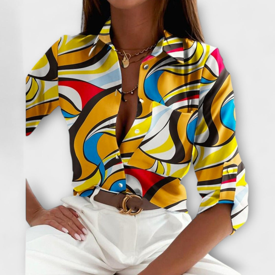 Maria - Camisa con cuello clásico