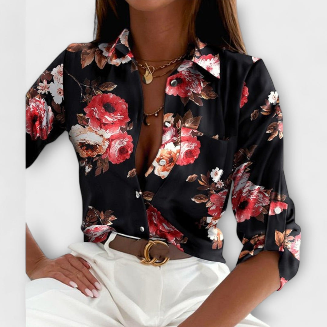 Maria - Camisa con cuello clásico