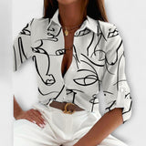 Maria - Blusa con Cuello Clásico