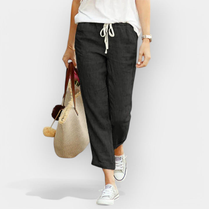 Pantalones de algodón cómodos