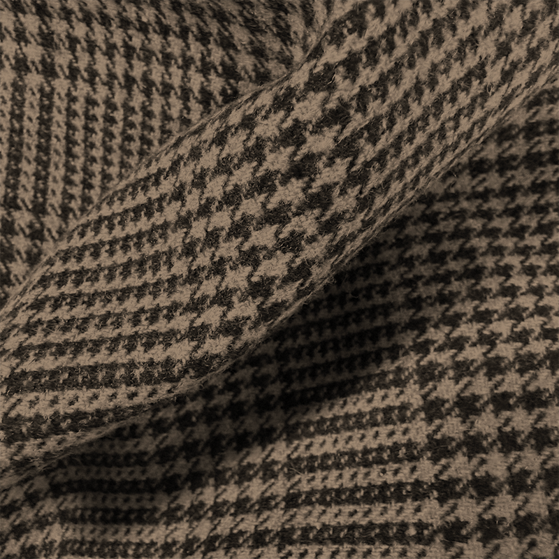 Men's Vintage-Inspired Tweed Plaid Stand Collar Jacket - MTA1165K3TO